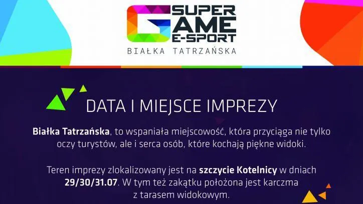Super Game E­-Sport Kotelnica Białczańska