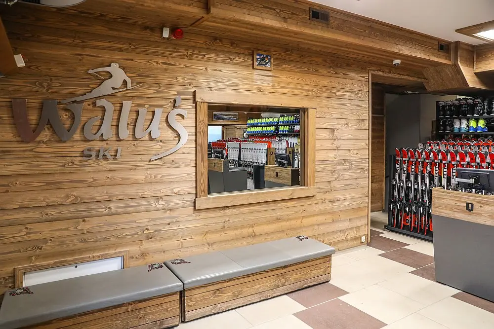 Wypożyczalnia Waluś Ski - centrum obsługi narciarza w Białce Tatrzańskiej