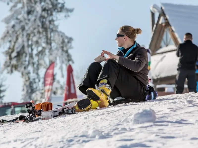 Zimowy krajobraz w okolicy Białki Tatrzańskiej